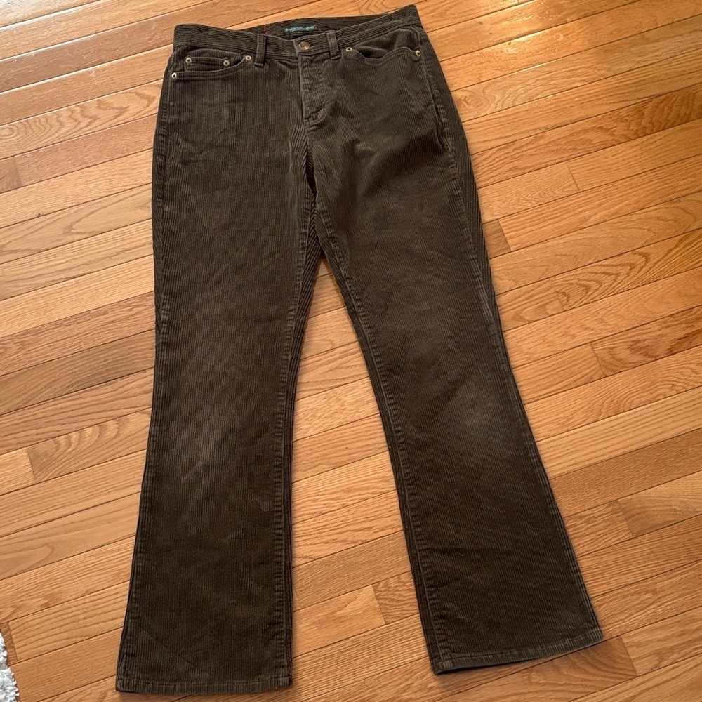Ralph Lauren Brown Boot Cut Pants